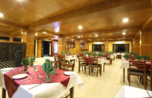 Wooden furnished Dining Hall